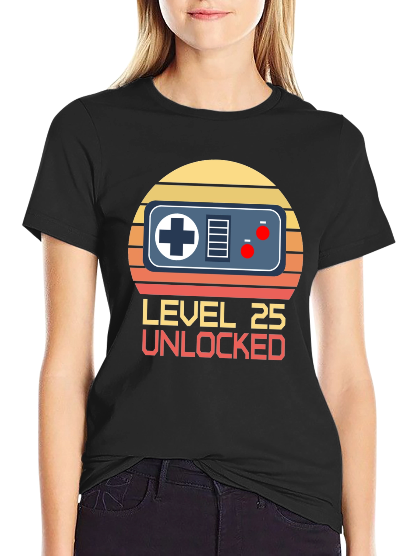 Level 25 Unlocked Gamer T-Shirt