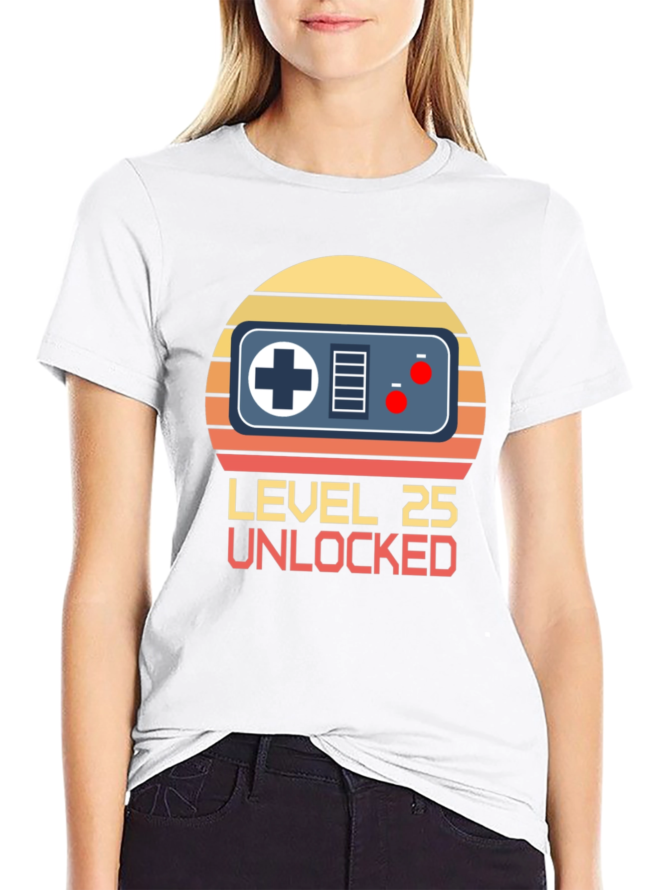 Level 25 Unlocked Gamer T-Shirt