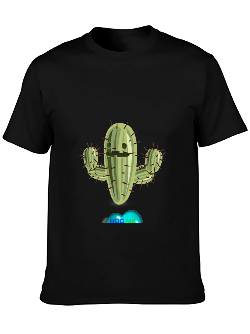 Hug Me Cactus T-Shirt - Funny Plant Tee