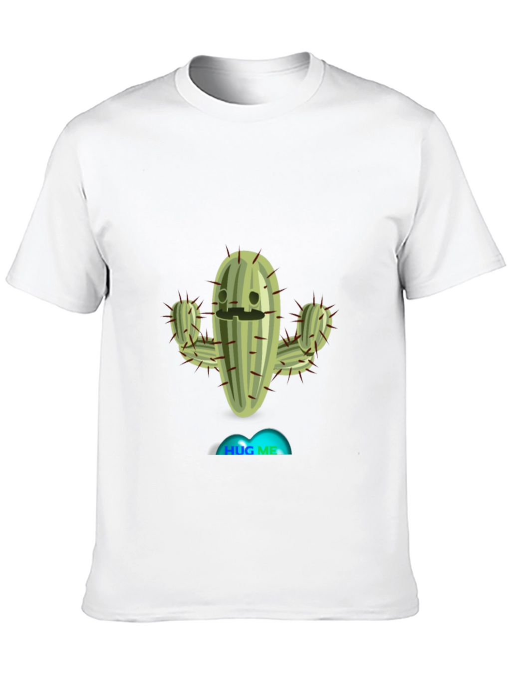 Hug Me Cactus T-Shirt - Funny Plant Tee