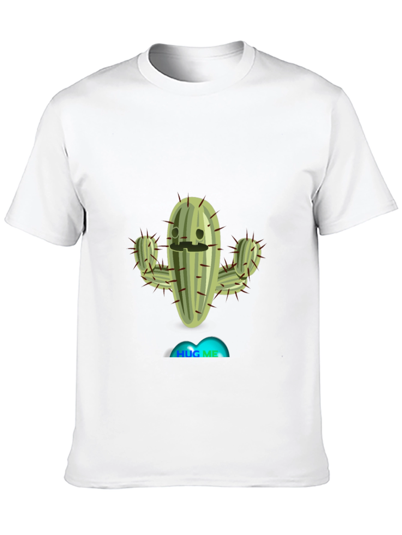 Hug Me Cactus T-Shirt - Funny Plant Tee