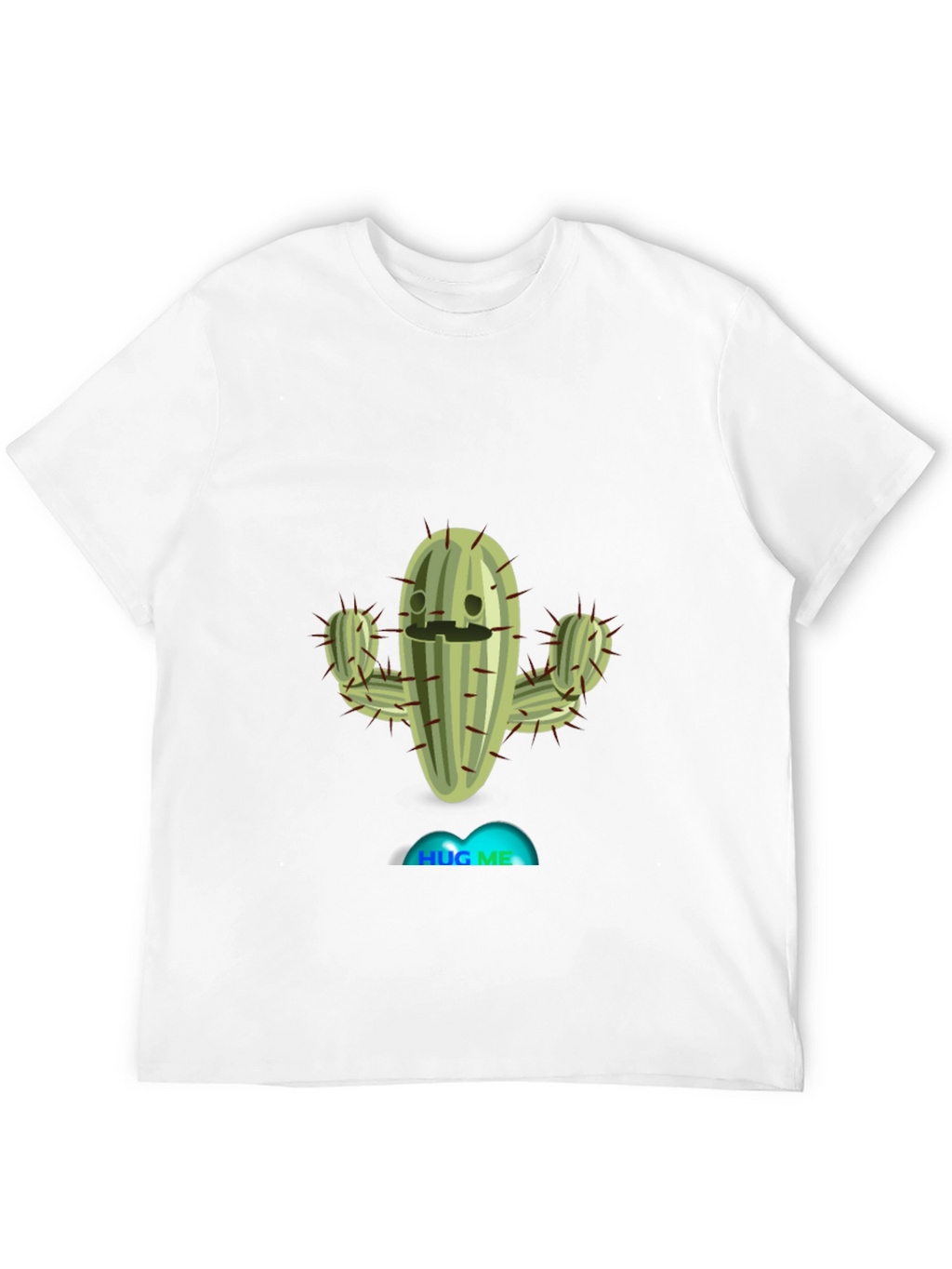 Hug Me Cactus T-Shirt - Funny Plant Tee
