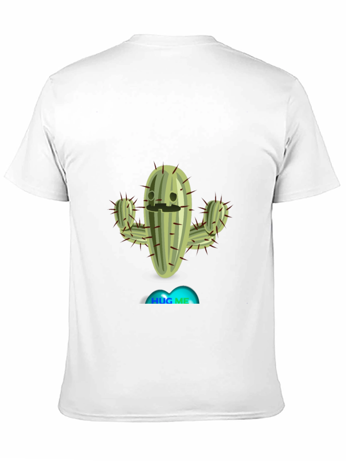 Hug Me Cactus T-Shirt - Funny Plant Tee