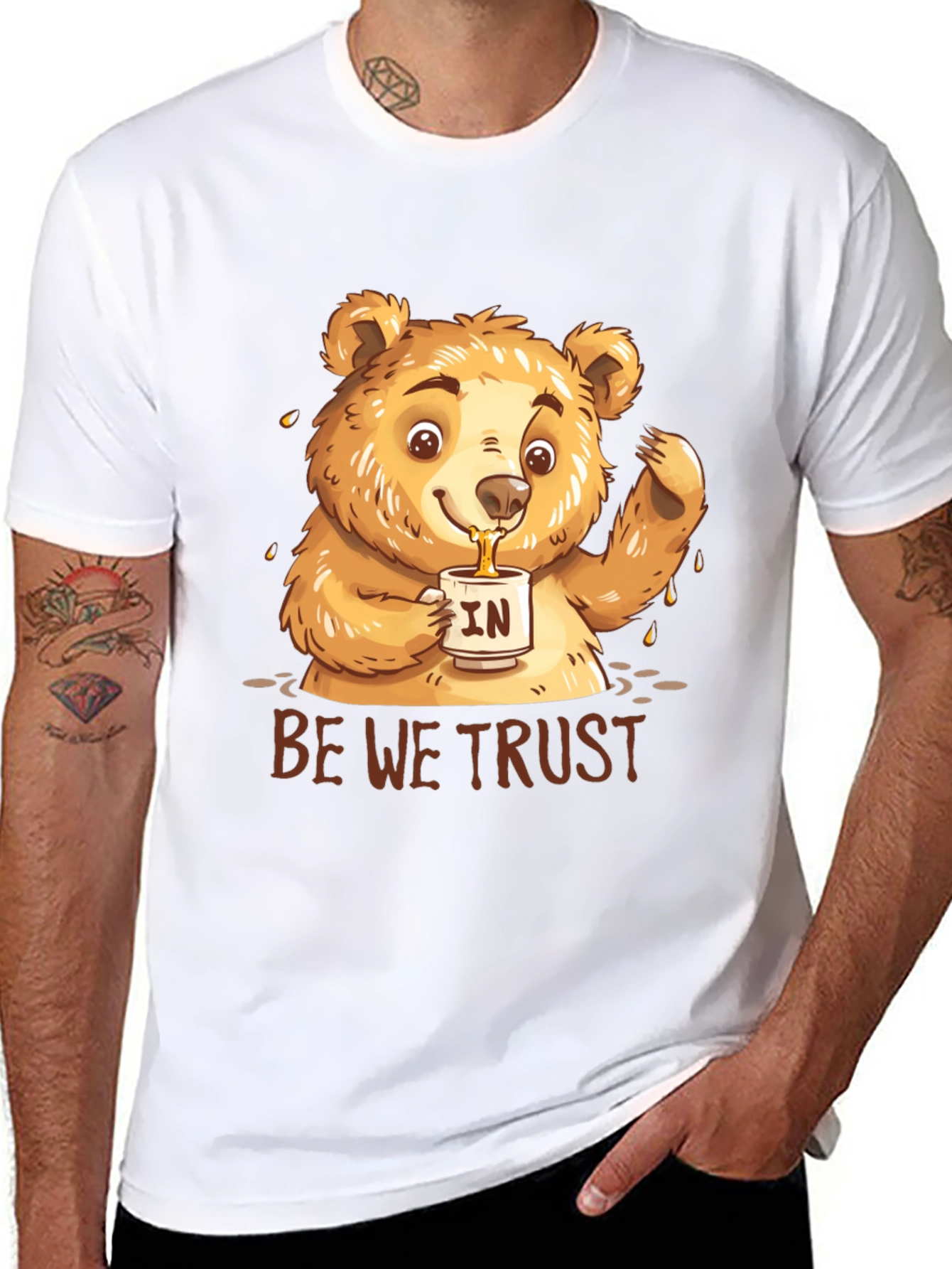Bear Be We Trust Graphic T-Shirt