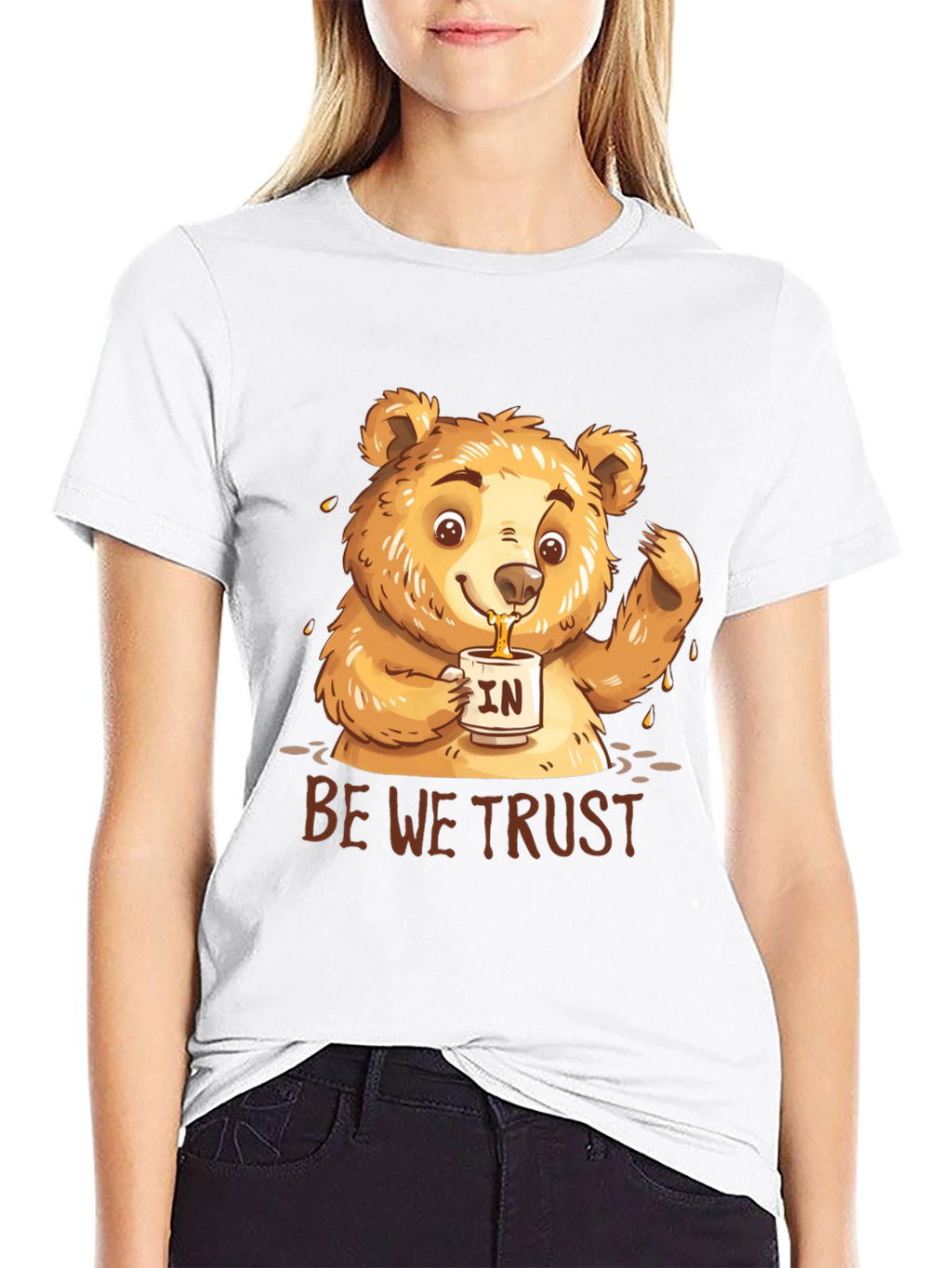 Bear Be We Trust Graphic T-Shirt