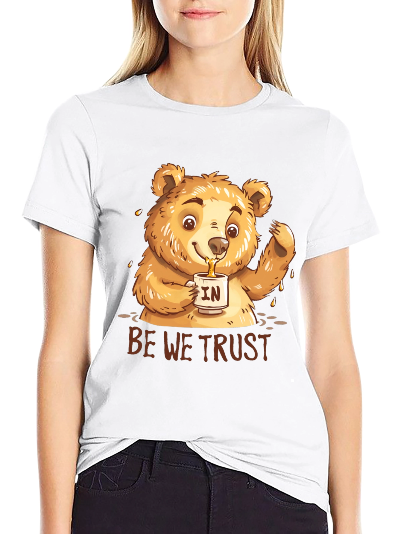 Bear Be We Trust Graphic T-Shirt