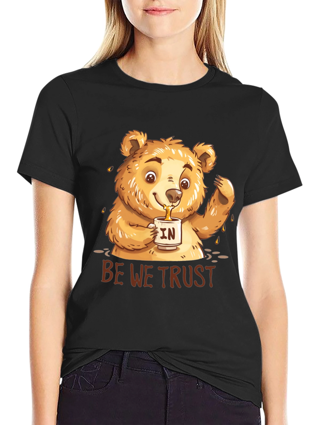 Bear Be We Trust Graphic T-Shirt