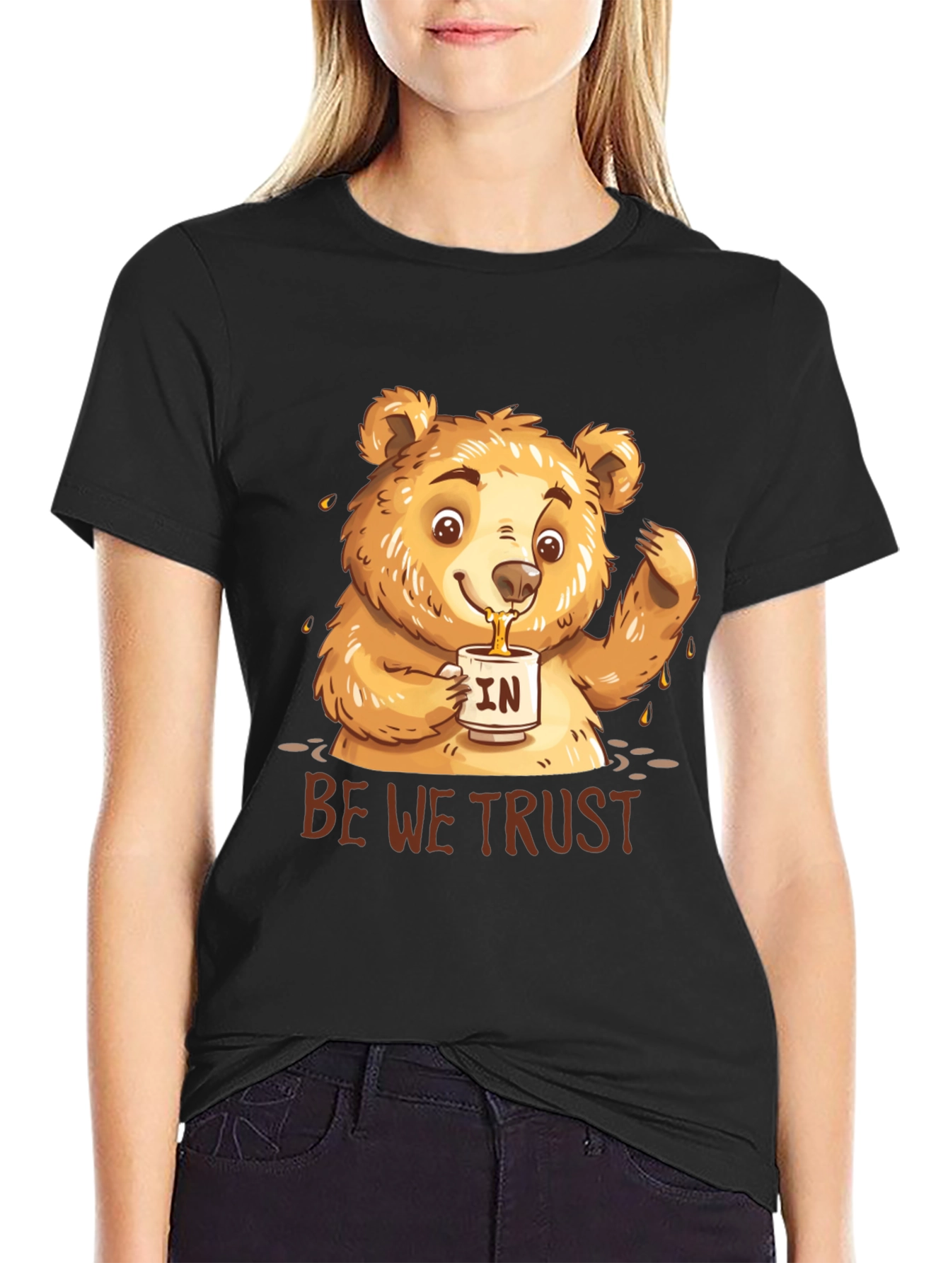 Bear Be We Trust Graphic T-Shirt