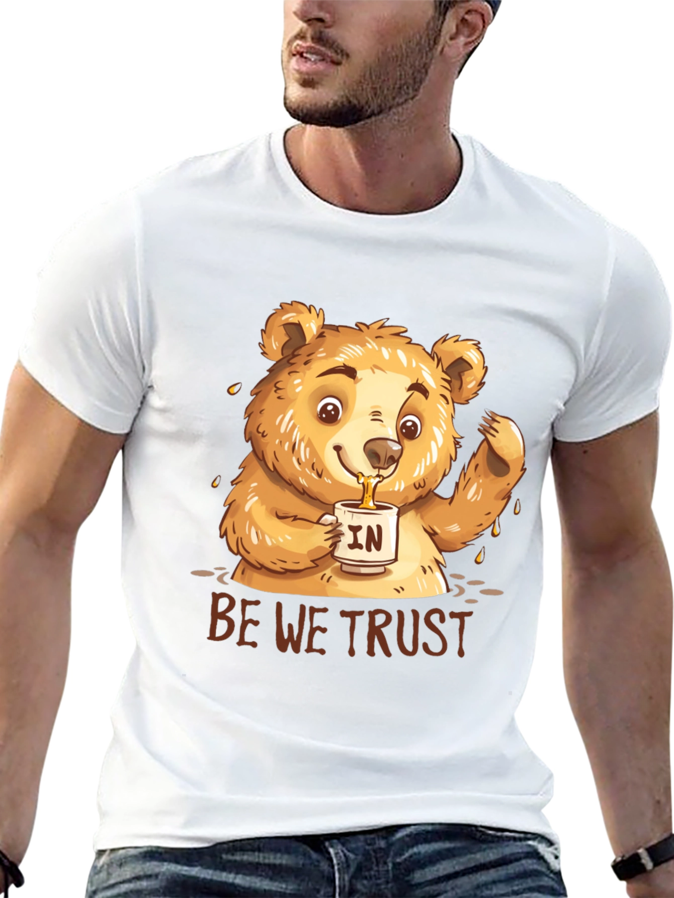 Bear Be We Trust Graphic T-Shirt