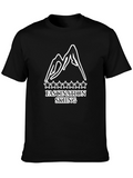 Fascination Skiing Graphic T-Shirt - Black
