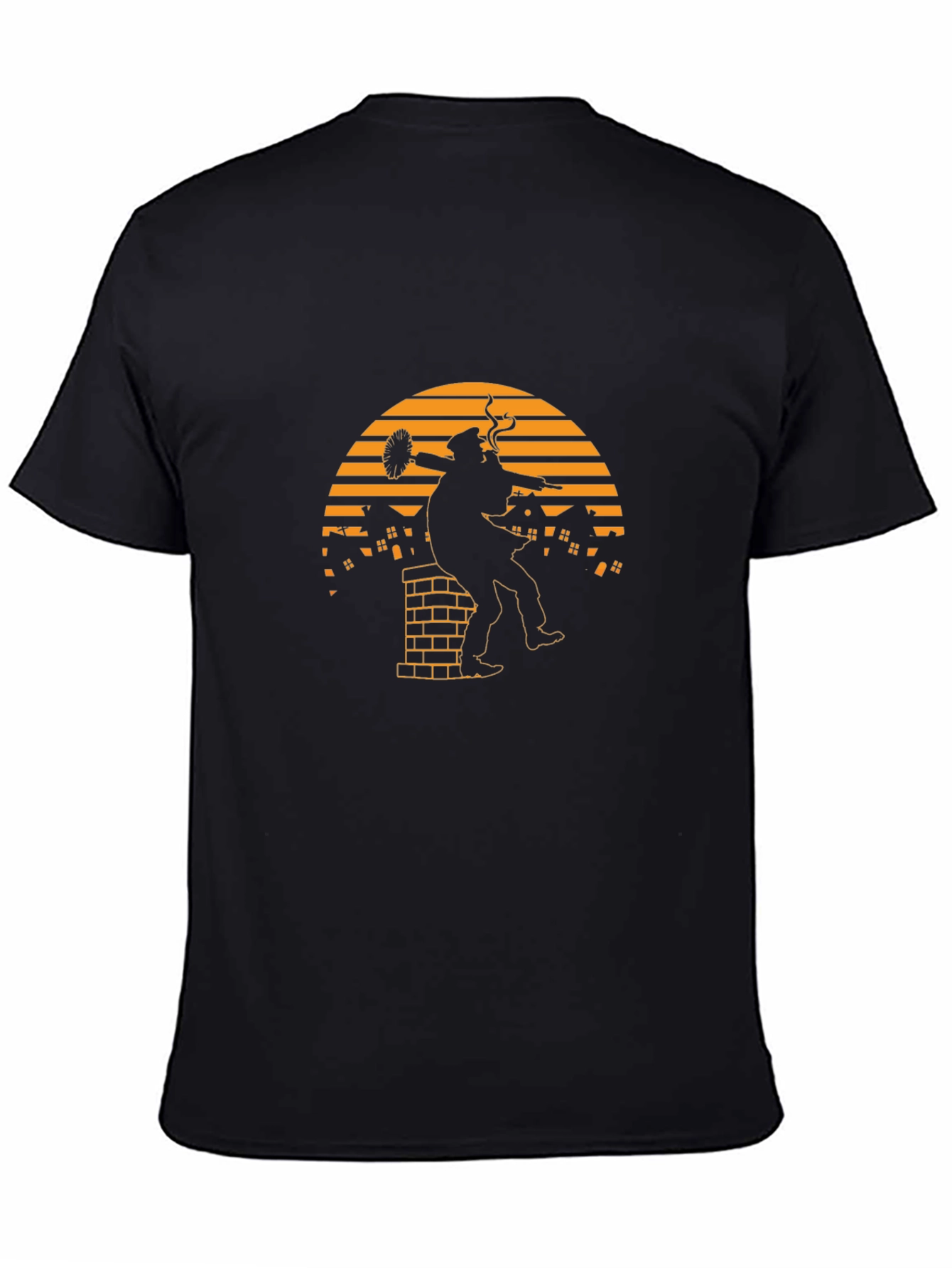 Chimney Sweep Silhouette Graphic Tee
