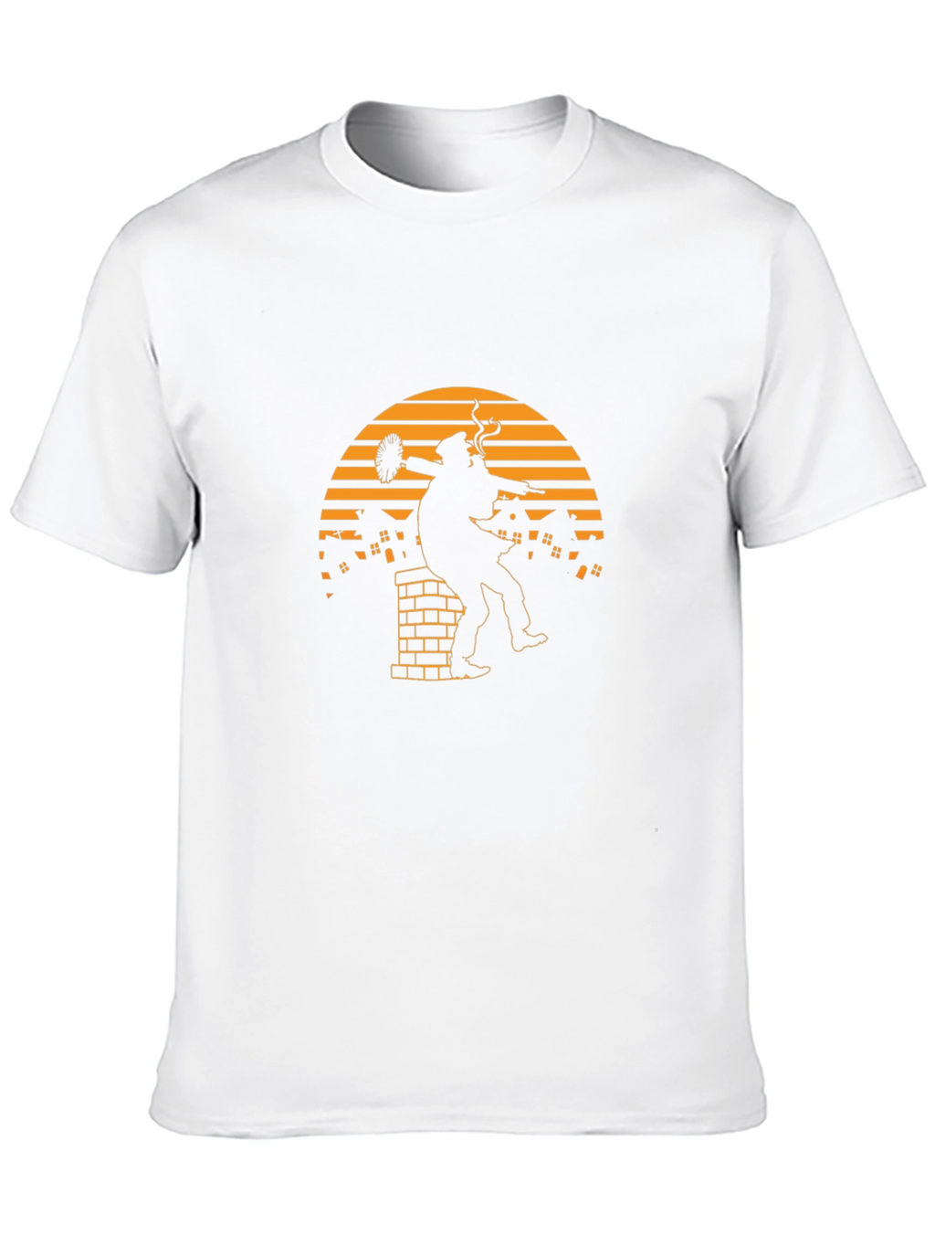 Chimney Sweep Silhouette Graphic Tee