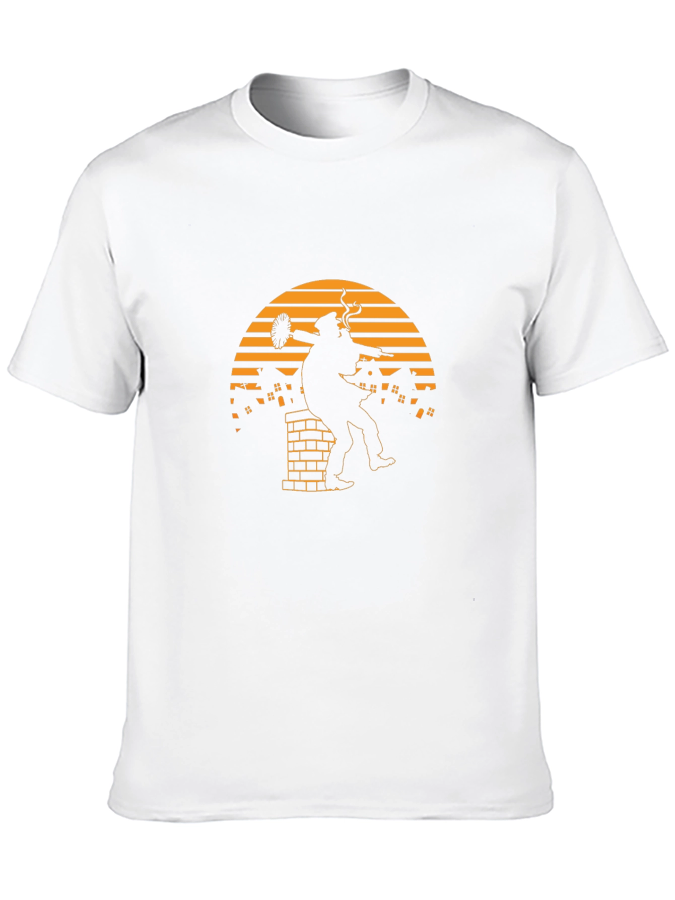 Chimney Sweep Silhouette Graphic Tee