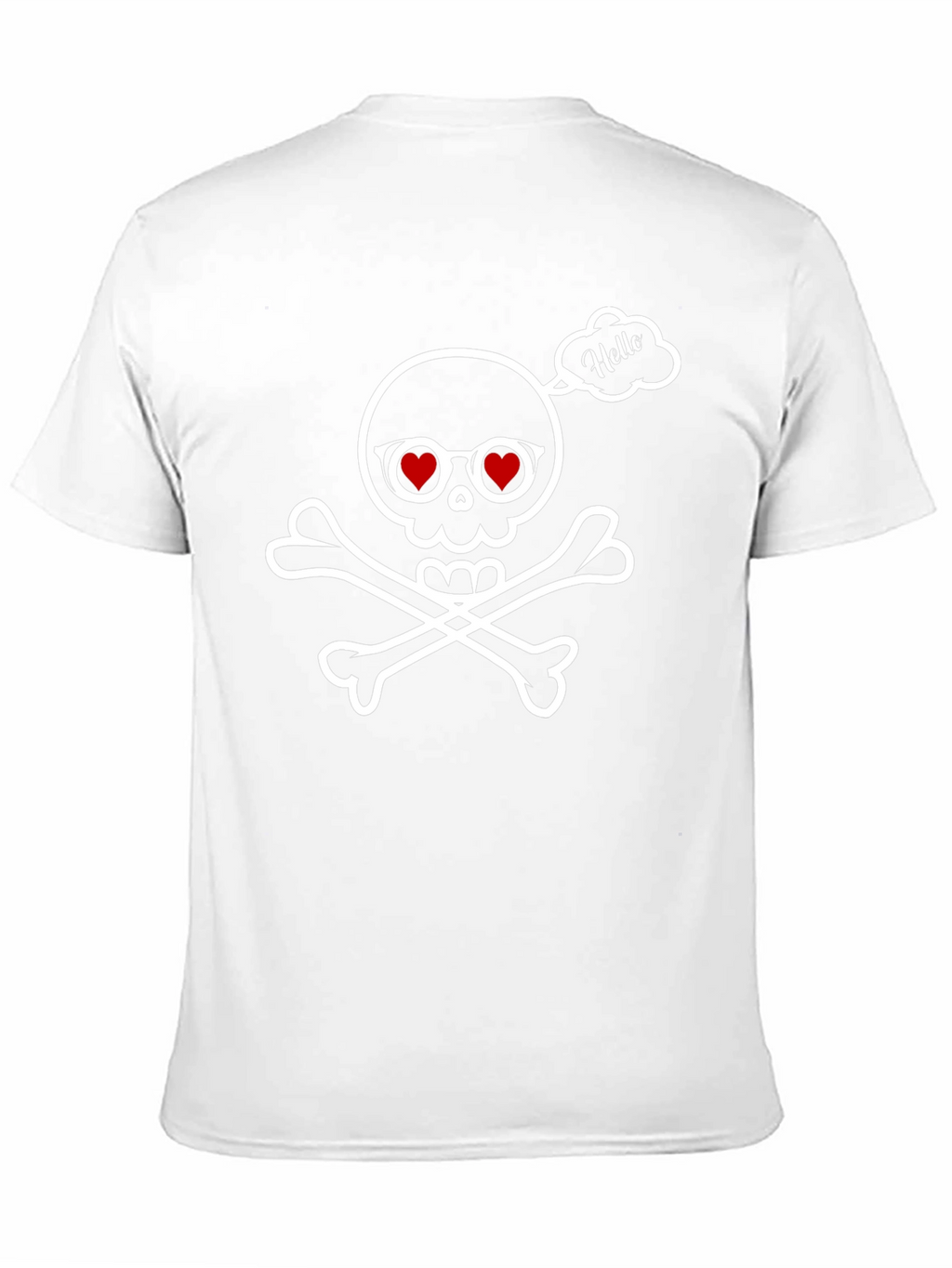 Skull & Crossbones Hello Graphic Tee