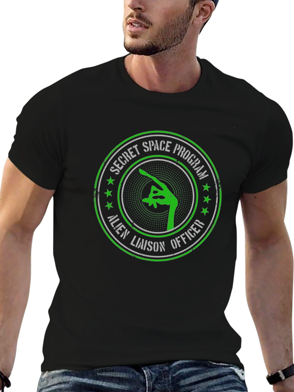 Secret Space Program Alien Liaison Officer T-Shirt