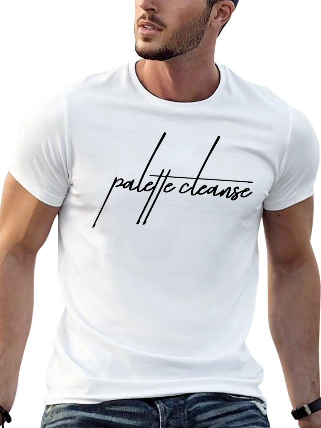 Palette Cleanse Black Graphic T-Shirt