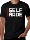Self Made Graphic Tee - Black