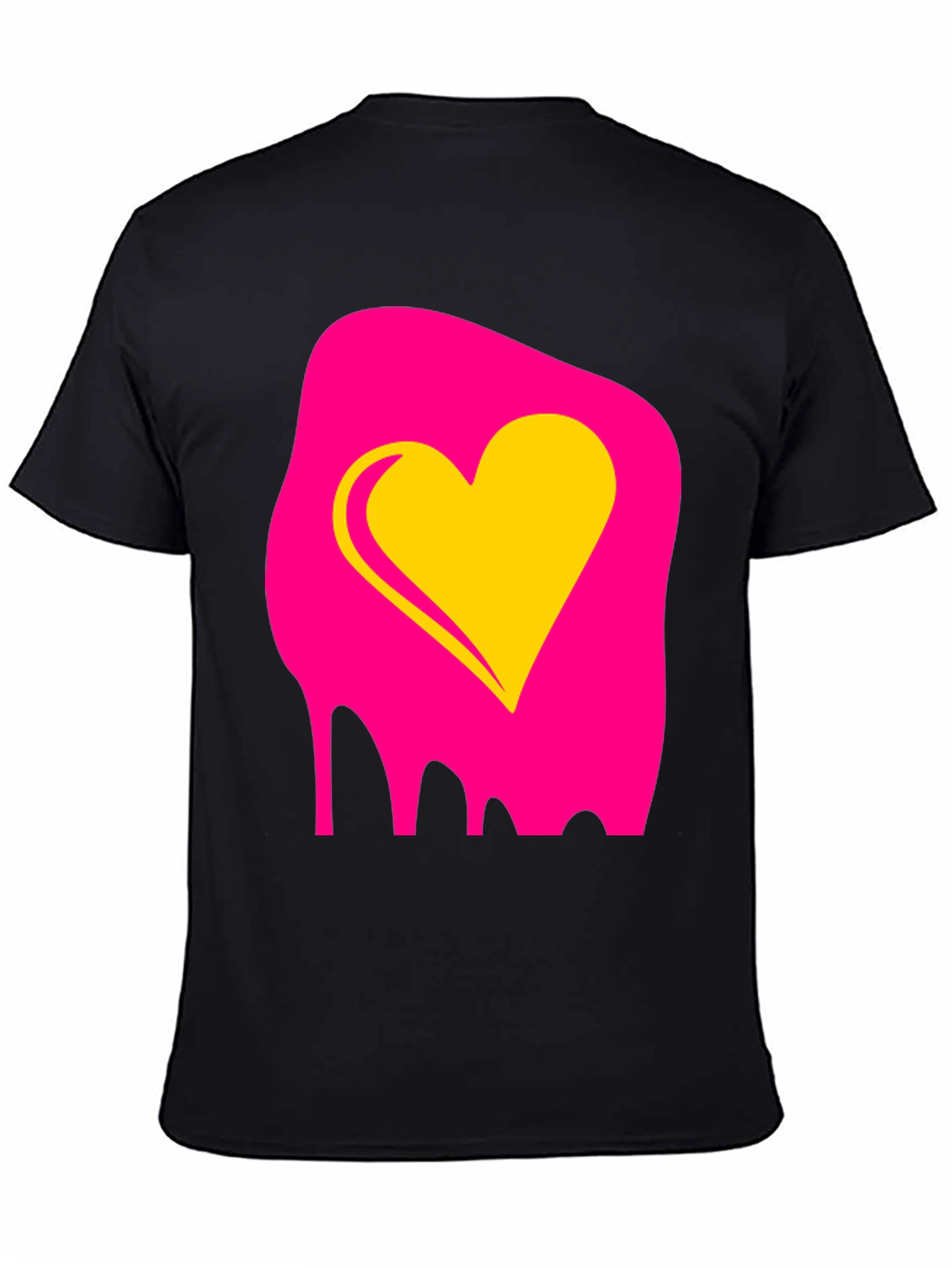 Heart Melt Graphic T-Shirt - Bold & Unique Design