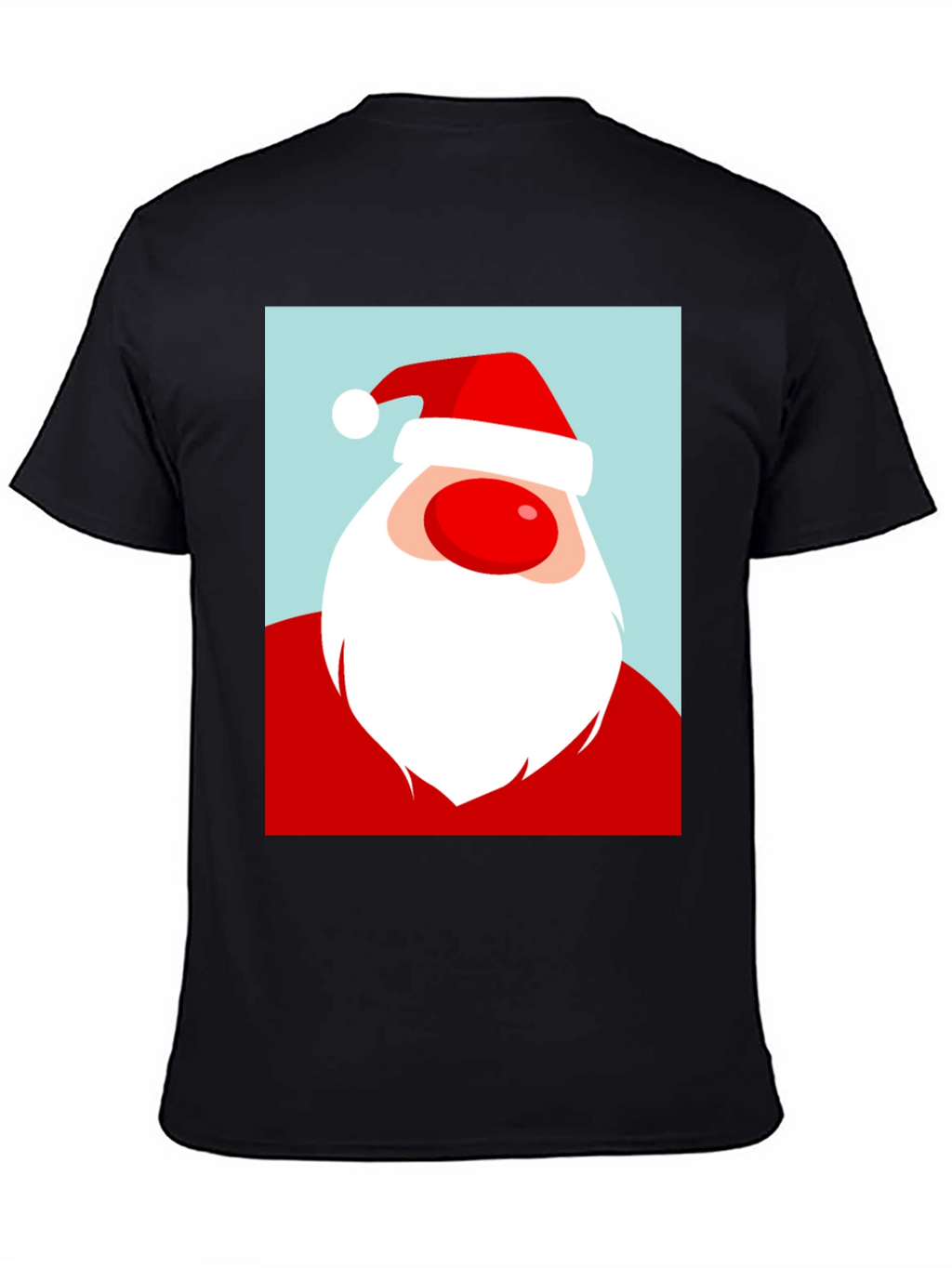 Santa Graphic Tee - Holiday Cheer T-Shirt