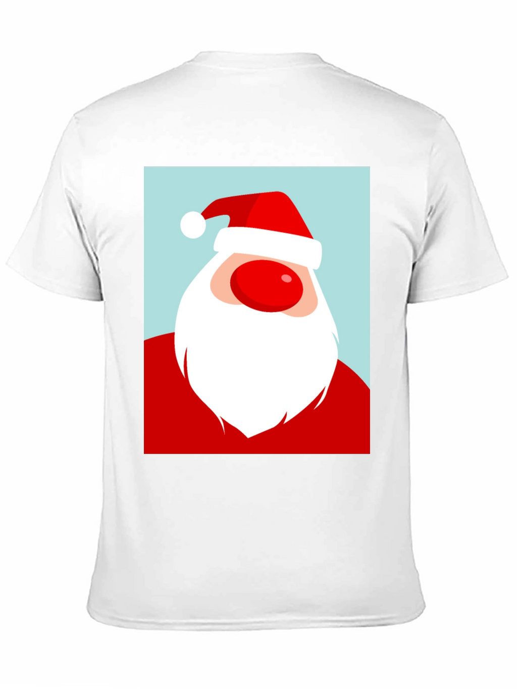 Santa Graphic Tee - Holiday Cheer T-Shirt