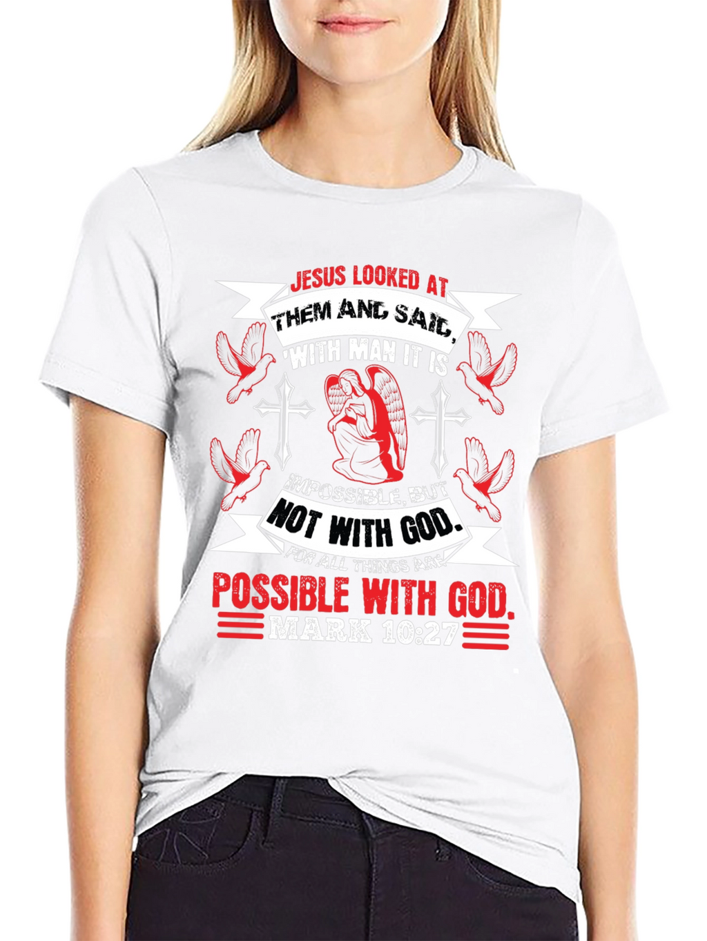 Faith-Inspired T-Shirt: Possible With God