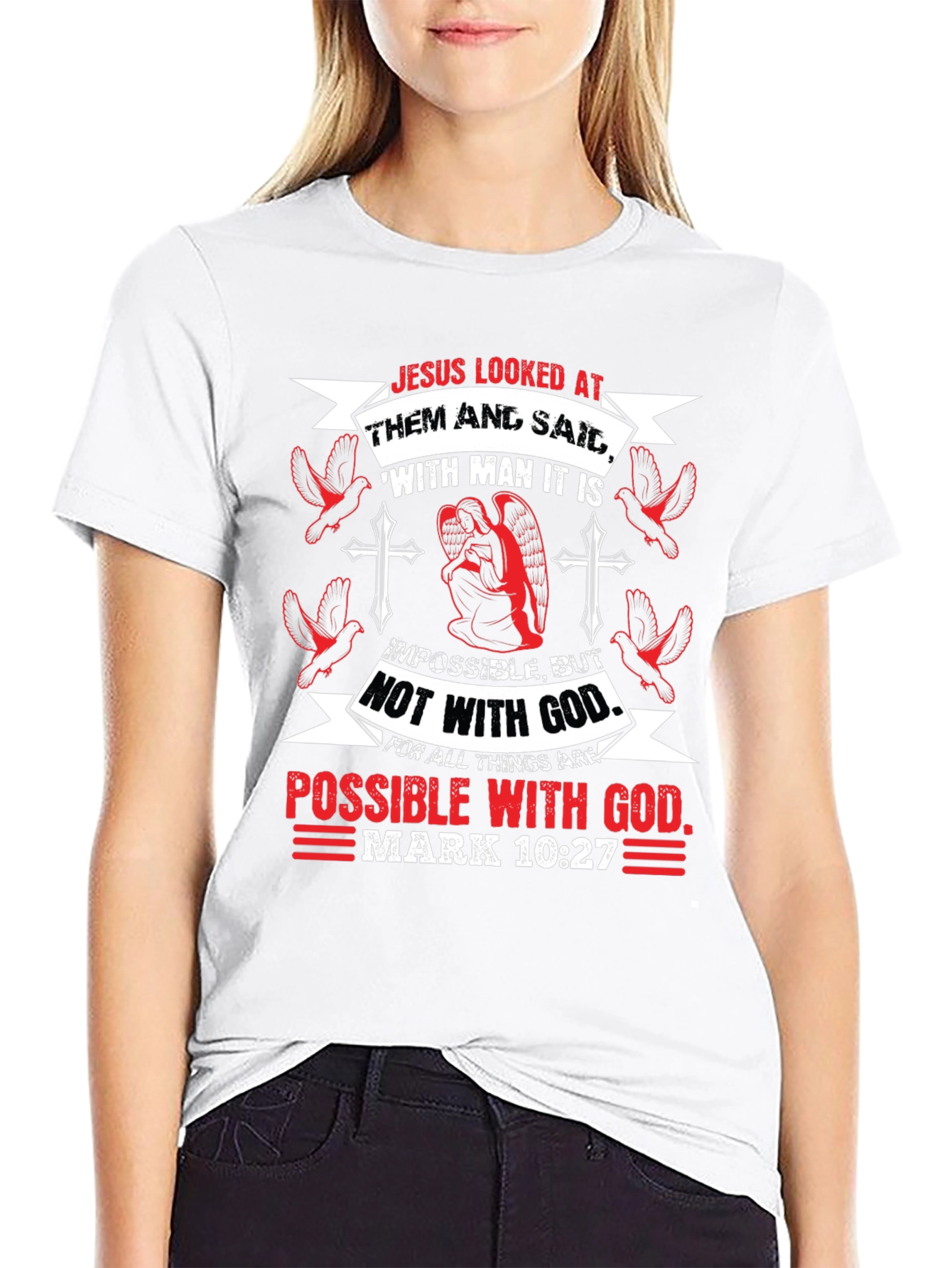 Faith-Inspired T-Shirt: Possible With God