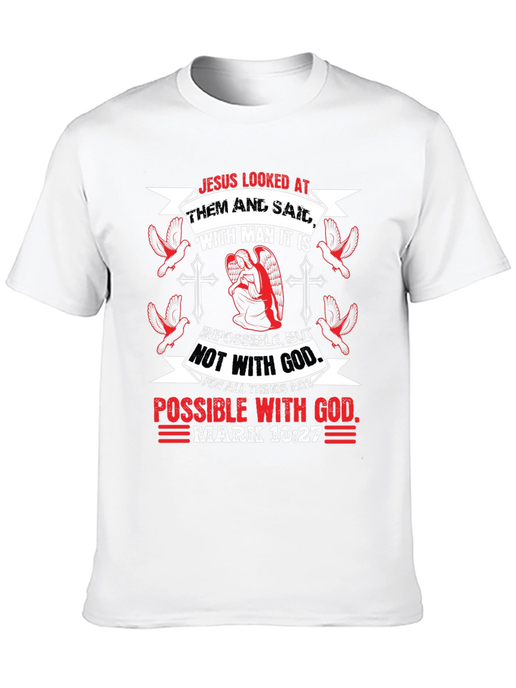 Faith-Inspired T-Shirt: Possible With God