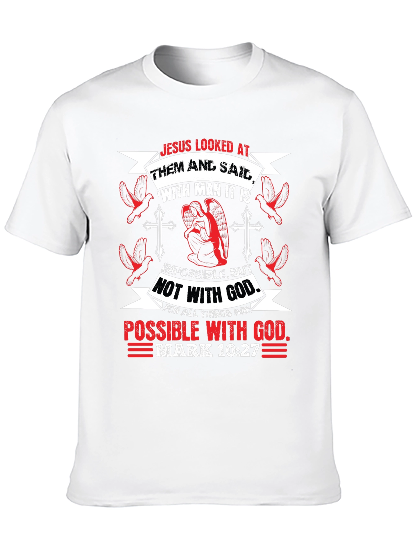 Faith-Inspired T-Shirt: Possible With God