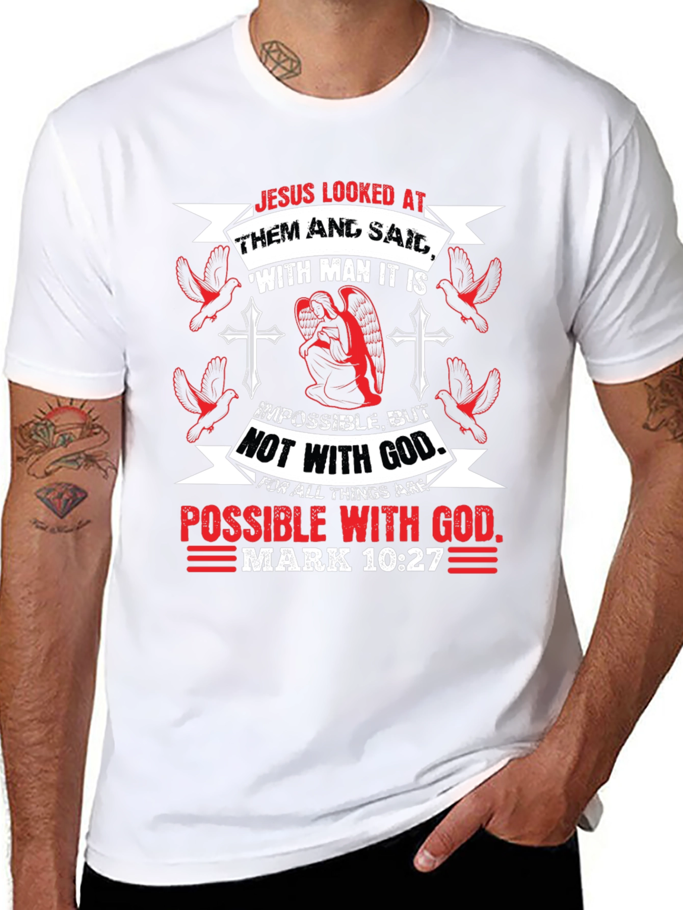Faith-Inspired T-Shirt: Possible With God