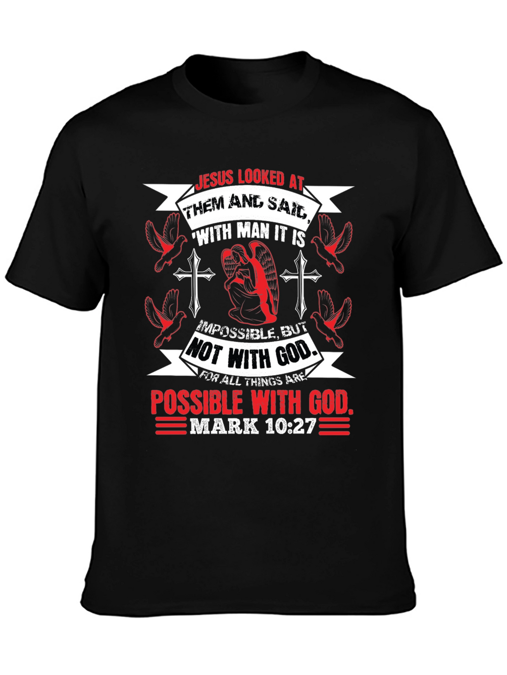Faith-Inspired T-Shirt: Possible With God