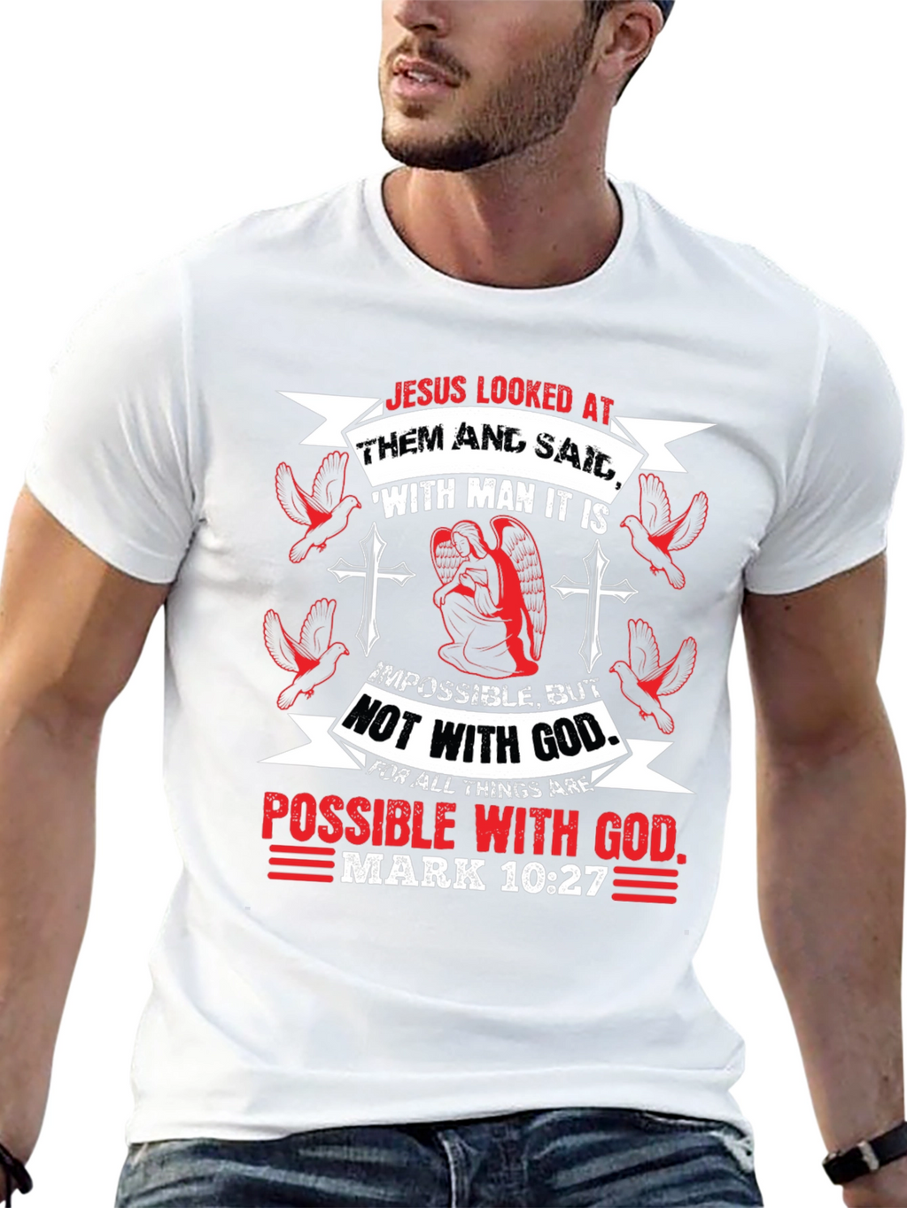 Faith-Inspired T-Shirt: Possible With God
