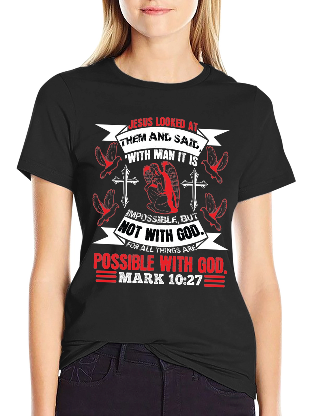 Faith-Inspired T-Shirt: Possible With God