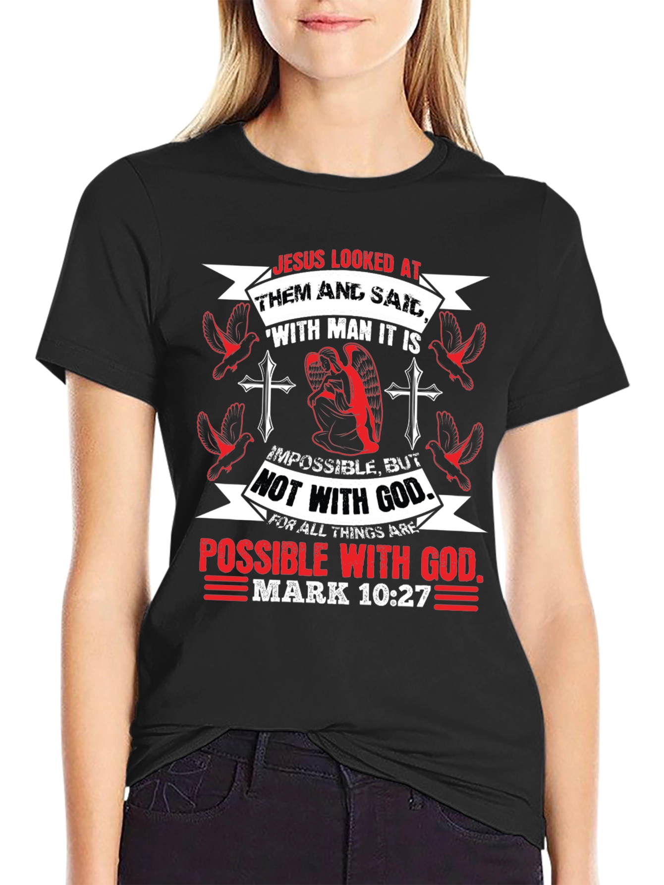 Faith-Inspired T-Shirt: Possible With God