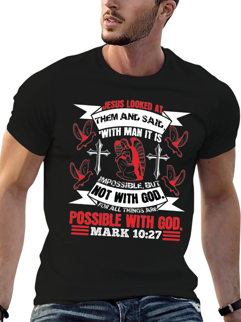 Faith-Inspired T-Shirt: Possible With God