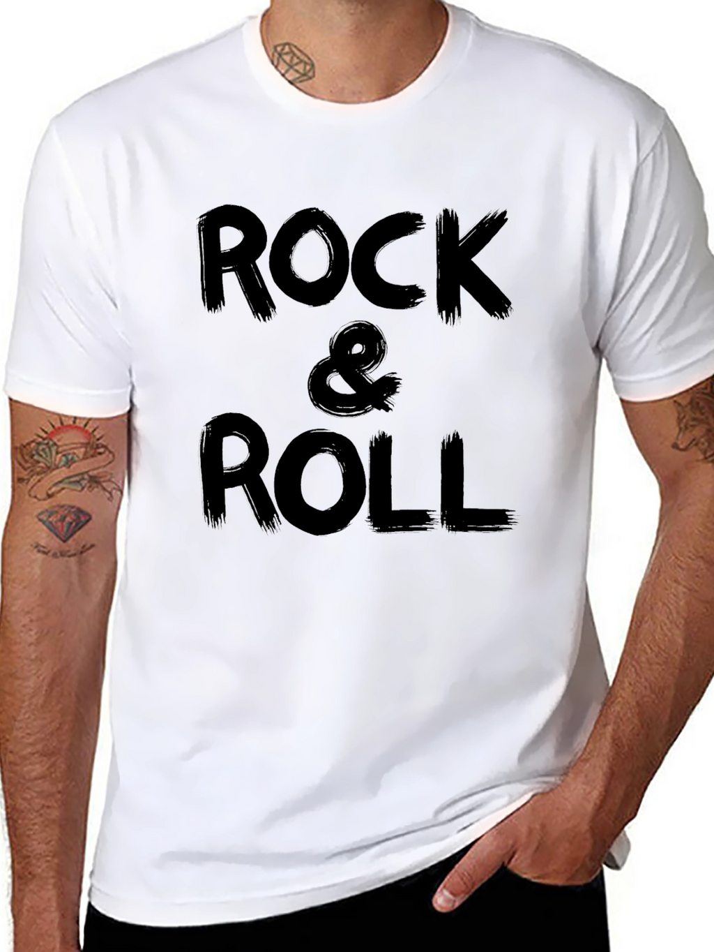 Rock & Roll Black T-Shirt