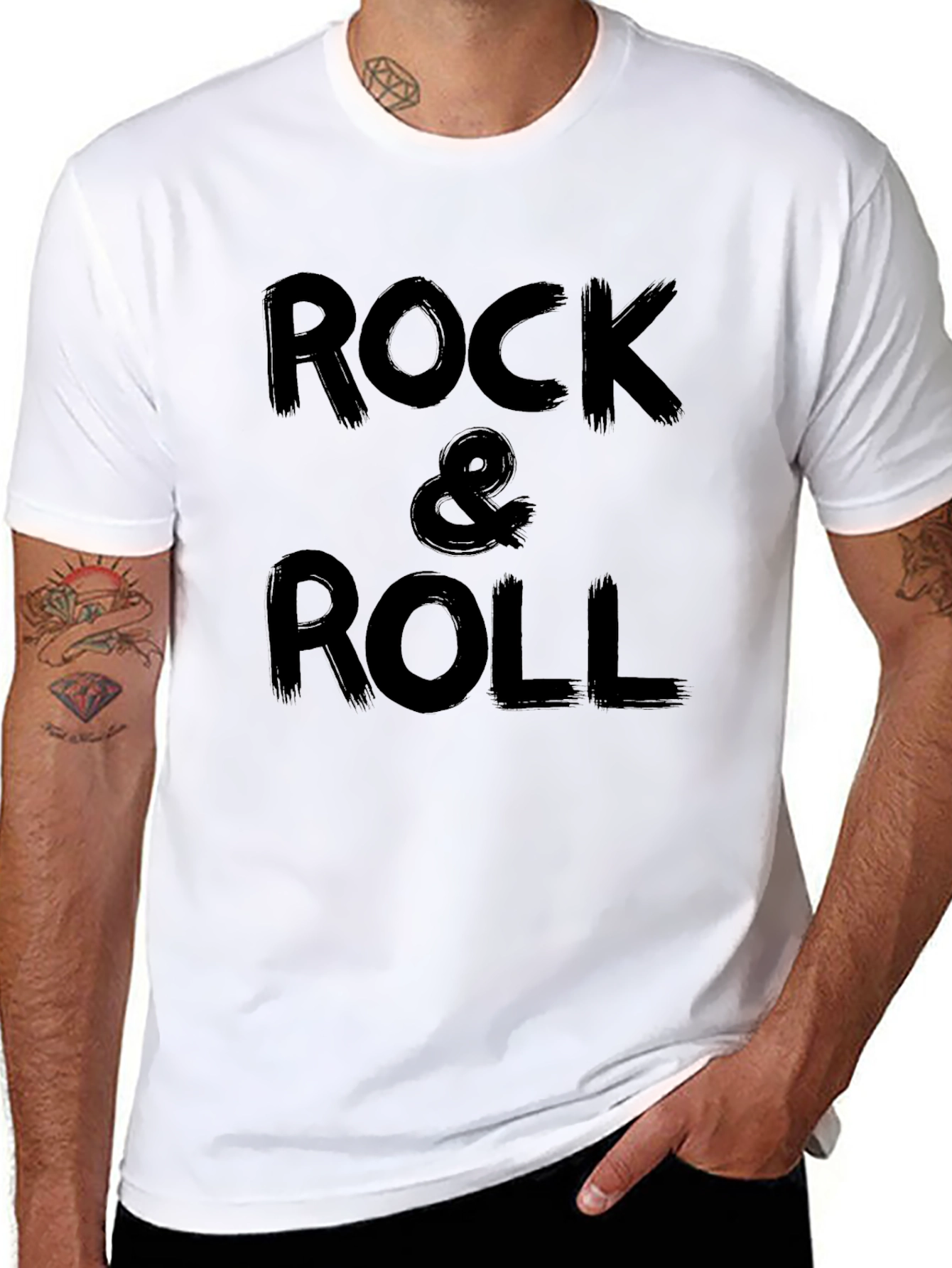 Rock & Roll Black T-Shirt