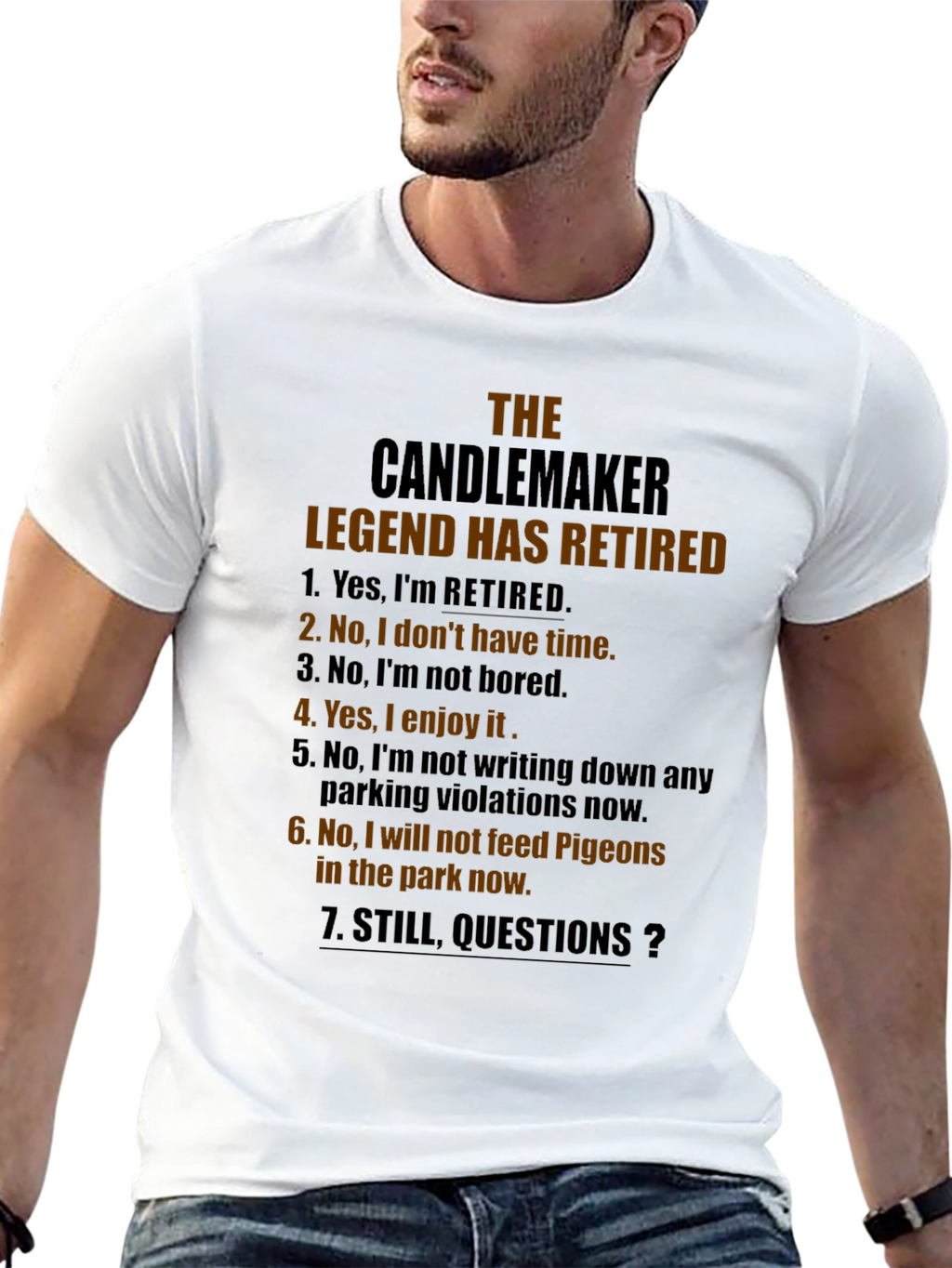 Retired Candlemaker Legend T-Shirt