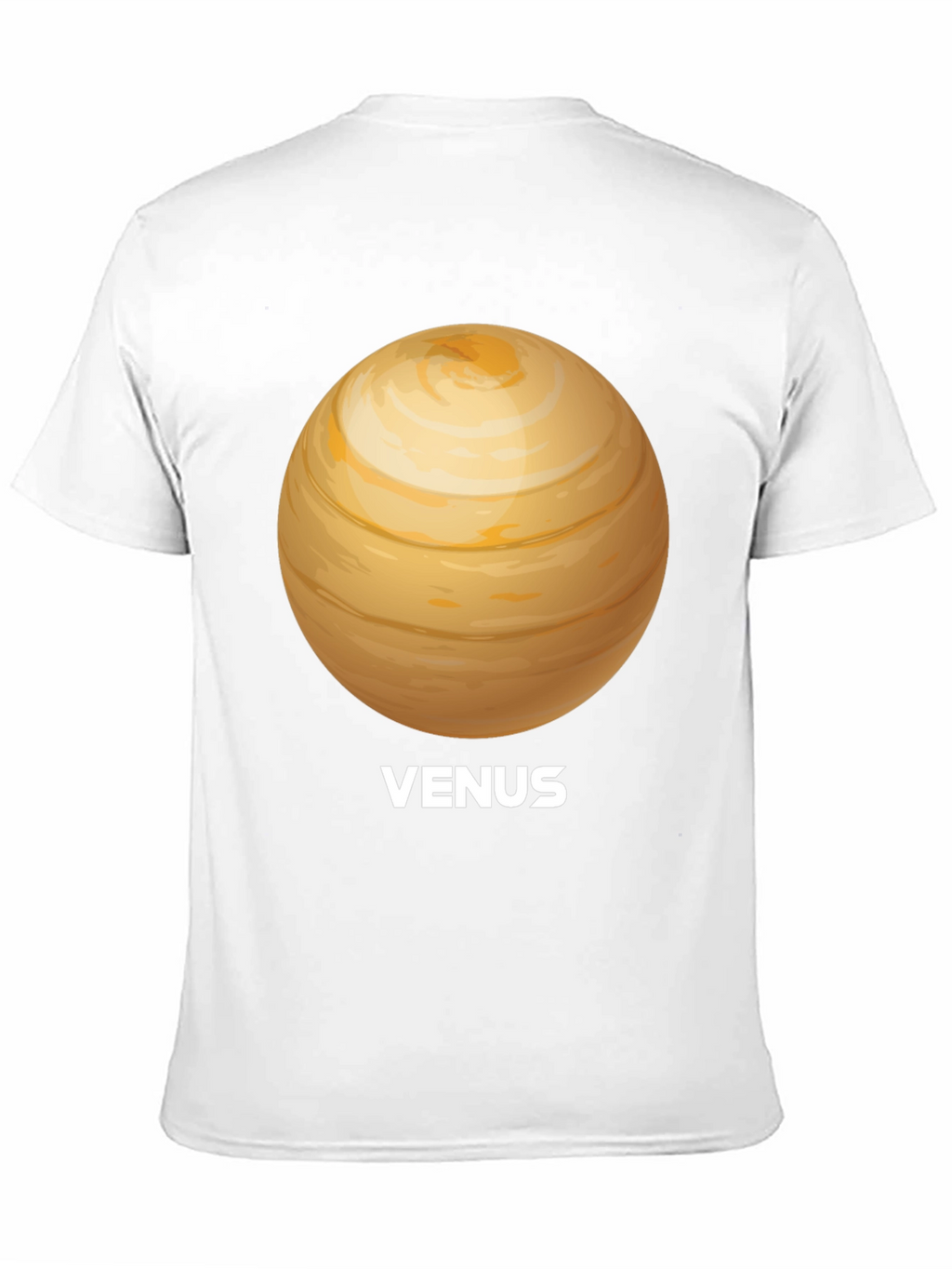 Venus Planet Graphic Tee - Unisex Black T-Shirt