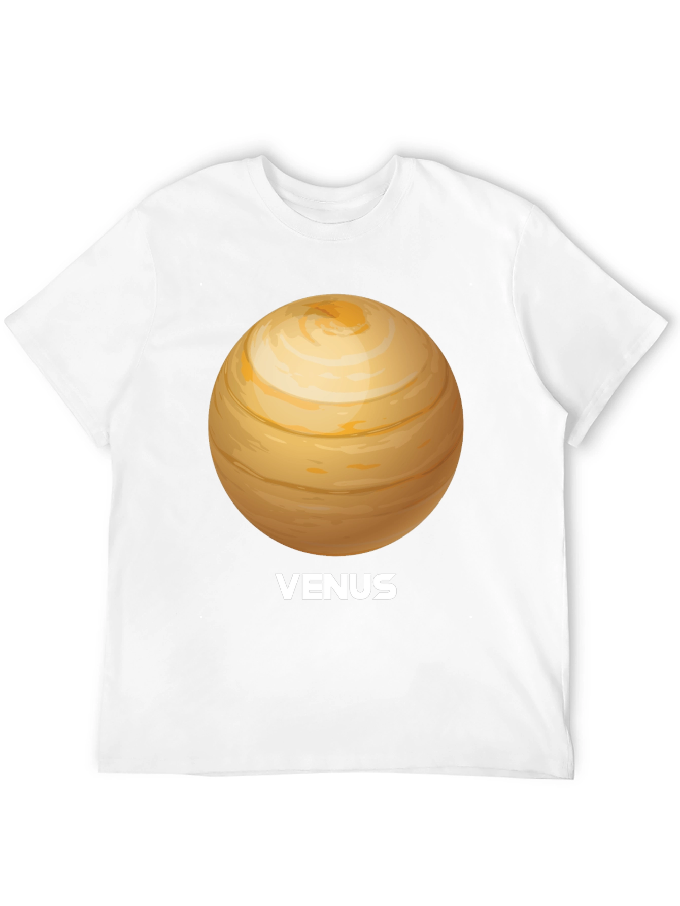 Venus Planet Graphic Tee - Unisex Black T-Shirt
