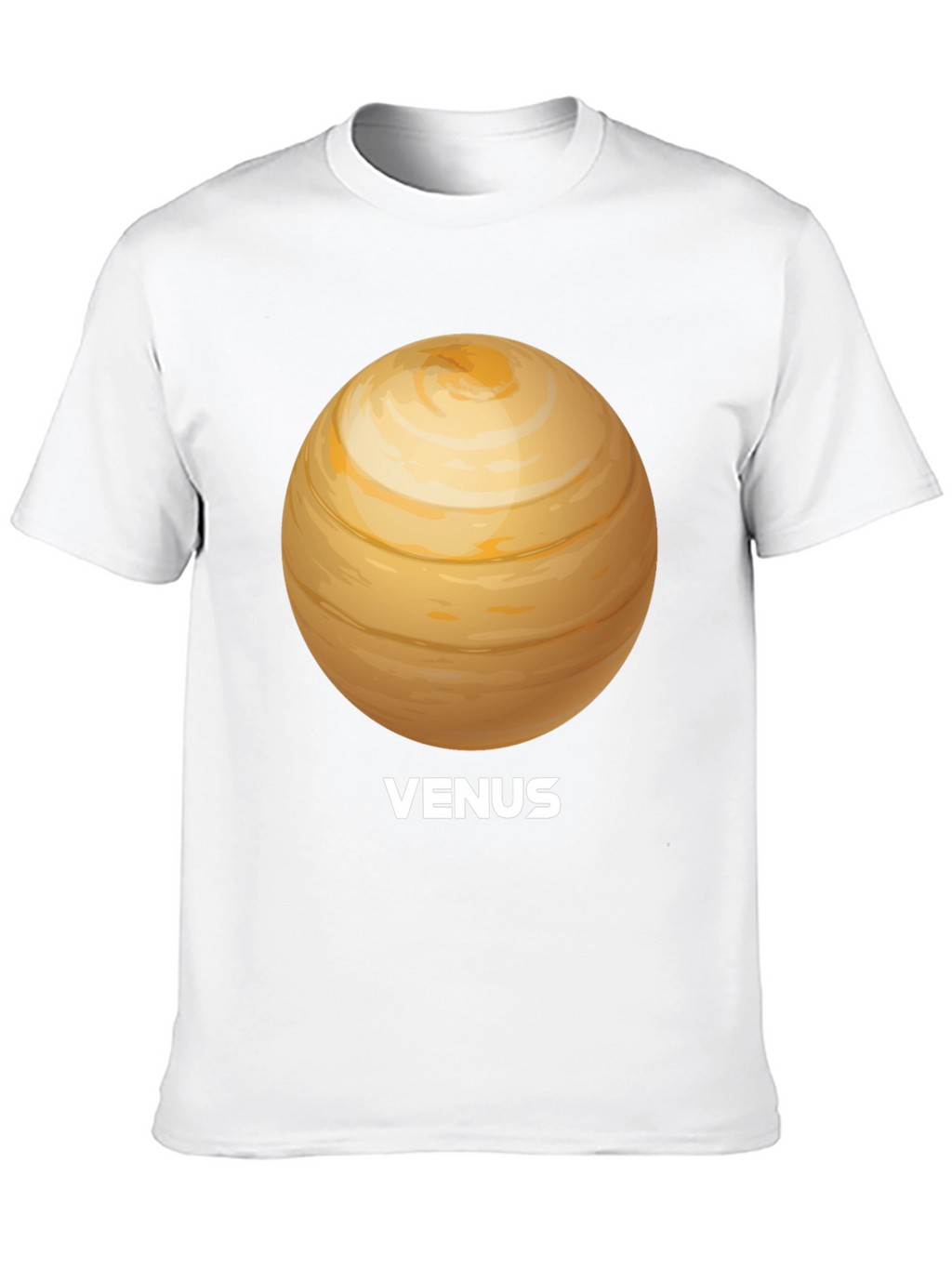 Venus Planet Graphic Tee - Unisex Black T-Shirt