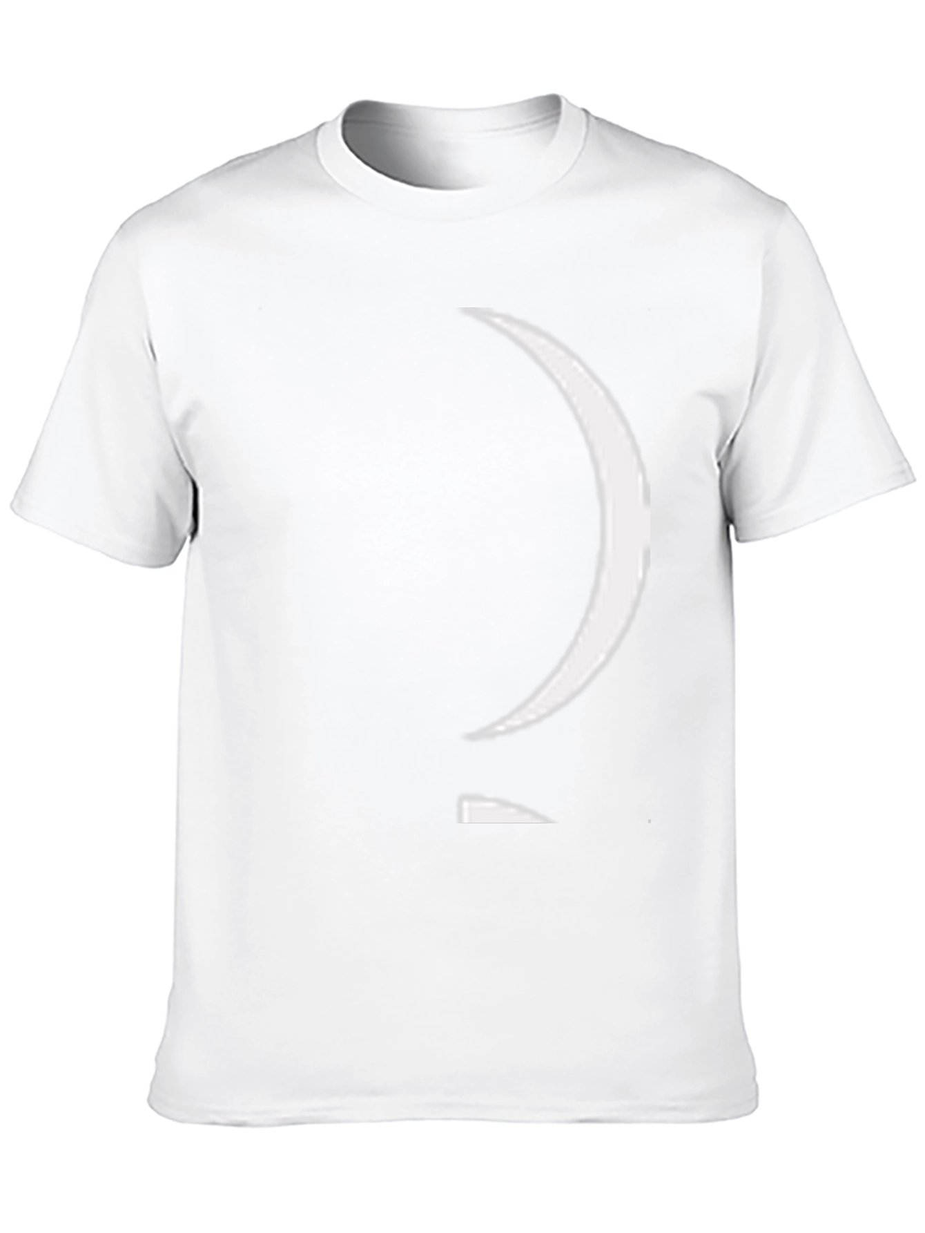 Abstract Graphic Black Tee