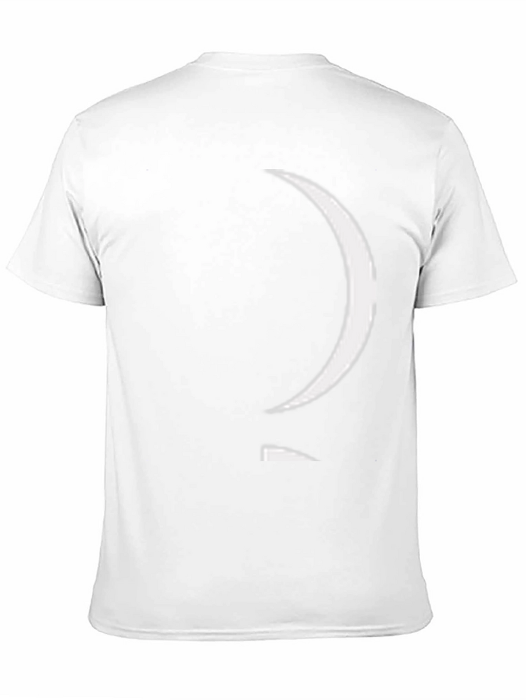 Abstract Graphic Black Tee