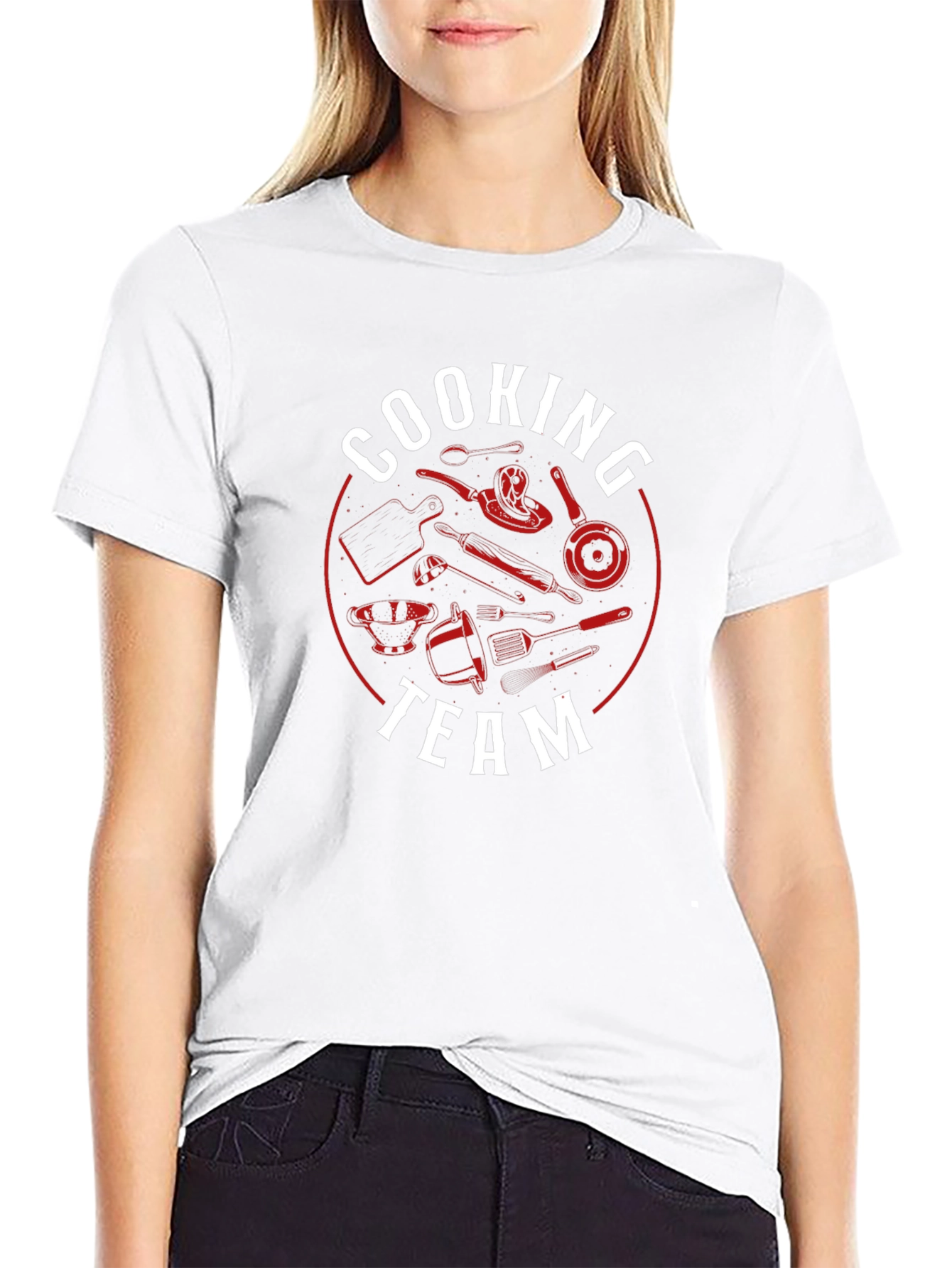 Cooking Team T-Shirt - Culinary Design