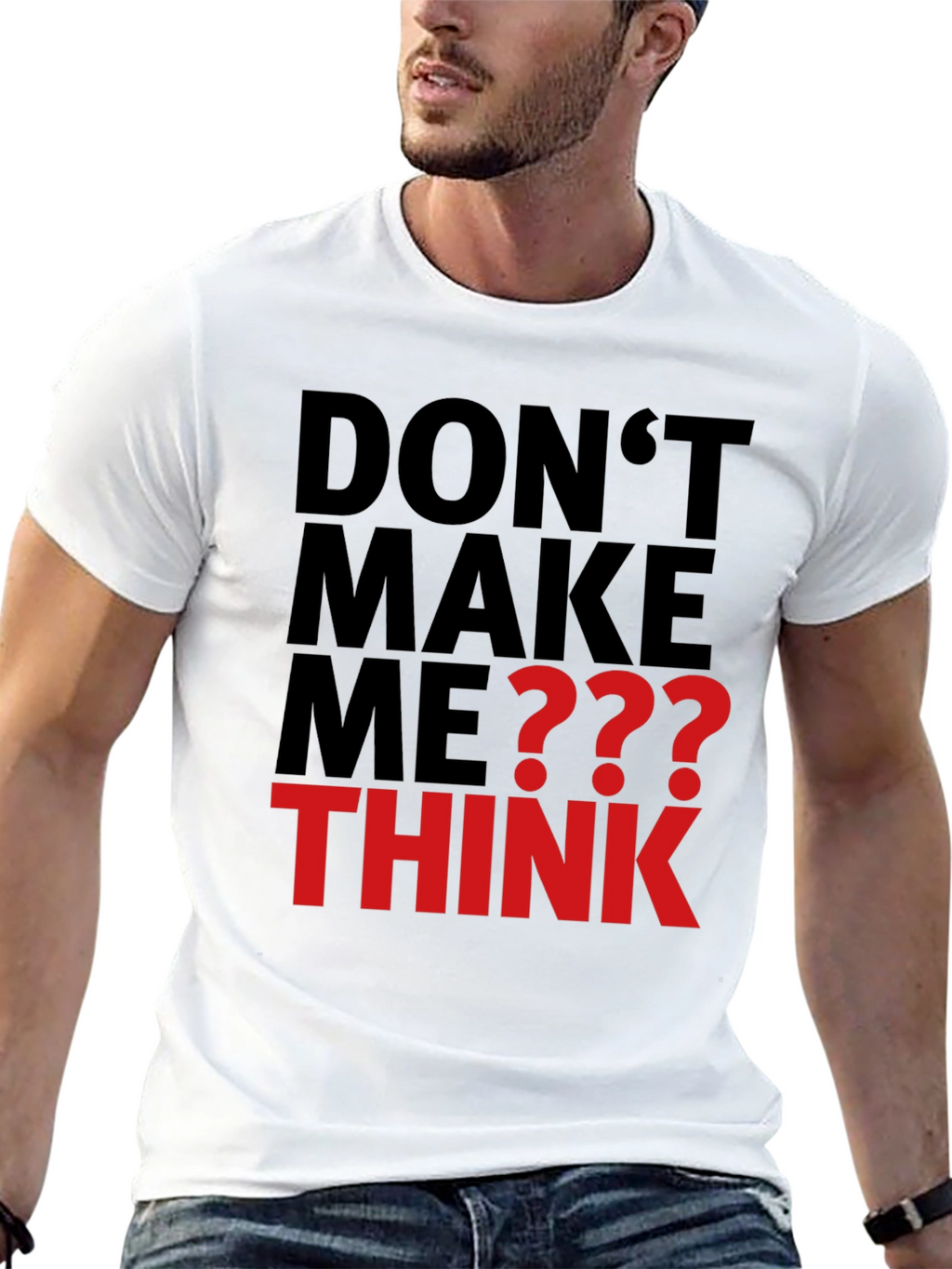 Dont Make Me Think Graphic Tee