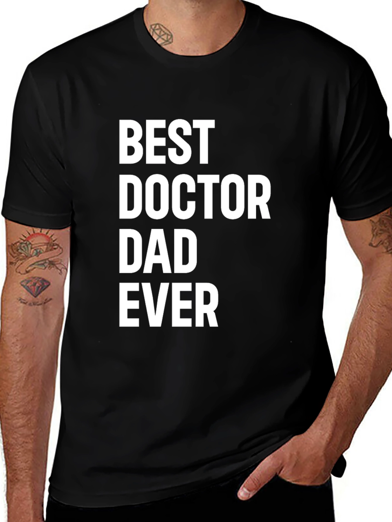 Best Doctor Dad Ever Graphic Tee