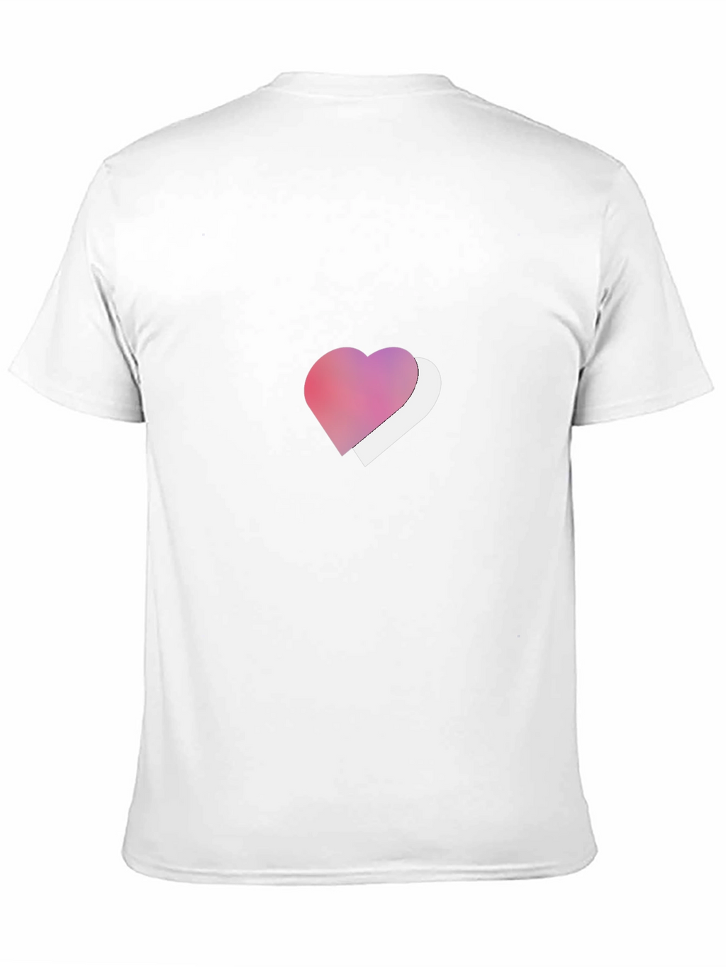 Heart Graphic Tee - Stylish Black T-Shirt