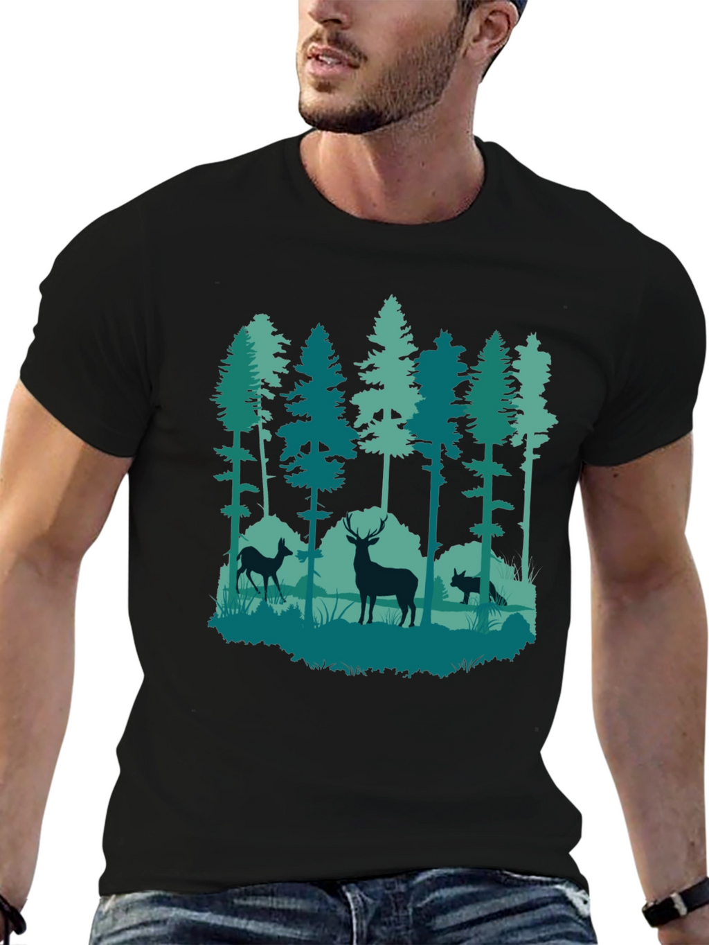 Nature Forest Graphic Tee
