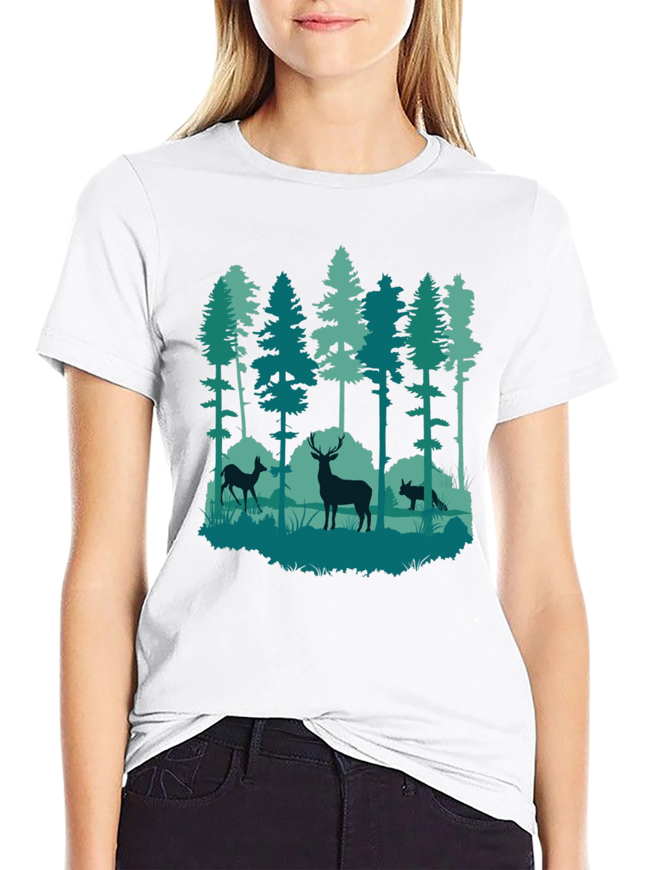 Nature Forest Graphic Tee