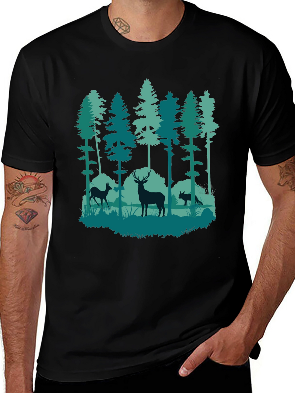 Nature Forest Graphic Tee