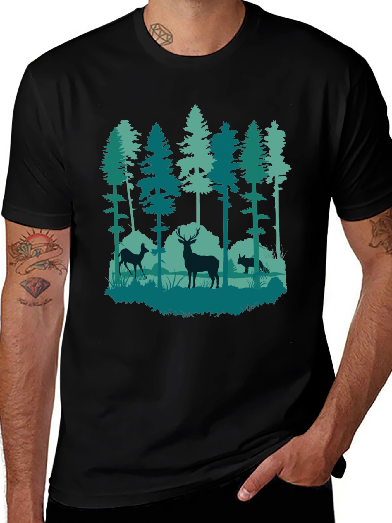 Nature Forest Graphic Tee